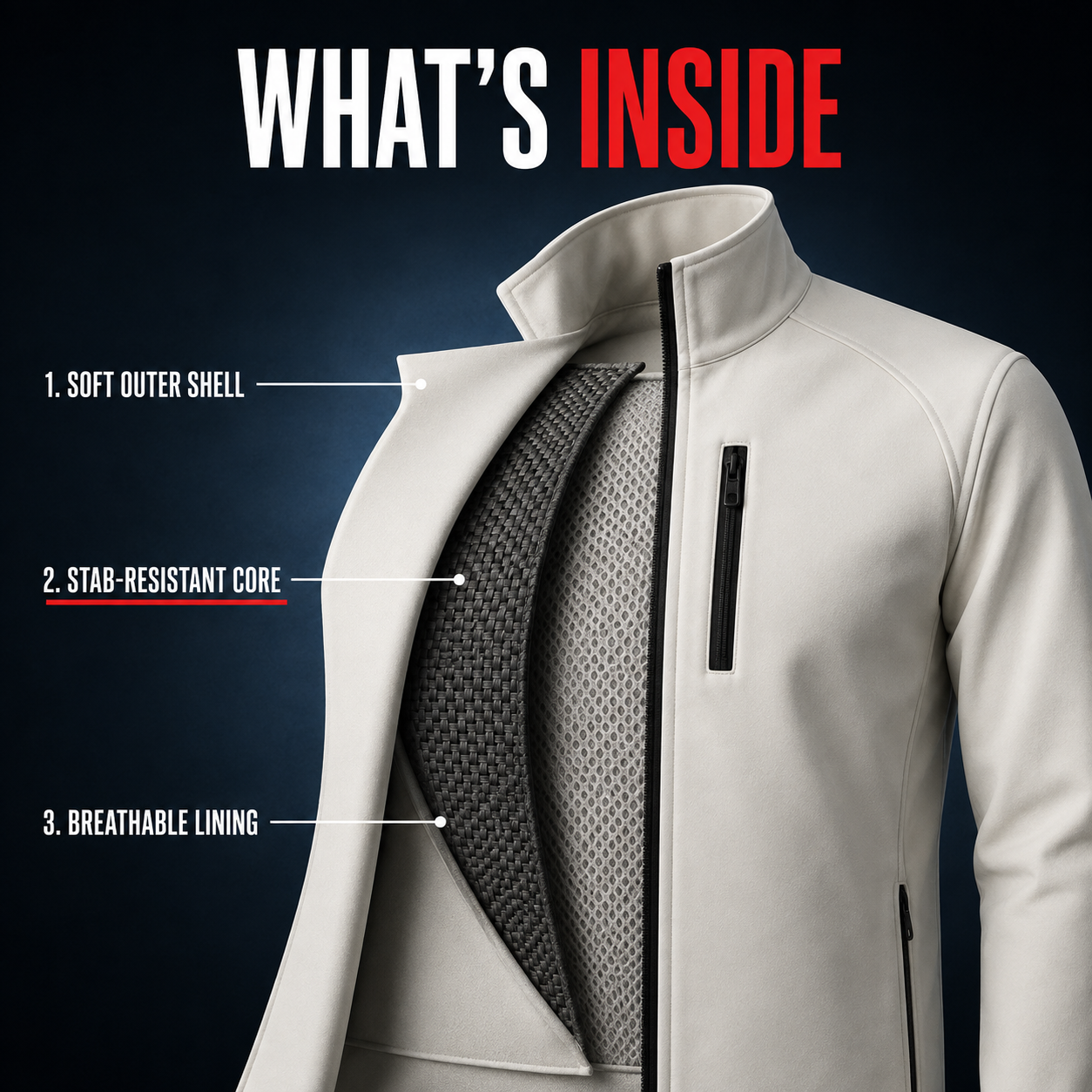 ArmorUp™ Stab-Resistant Softshell Jacket and Vest